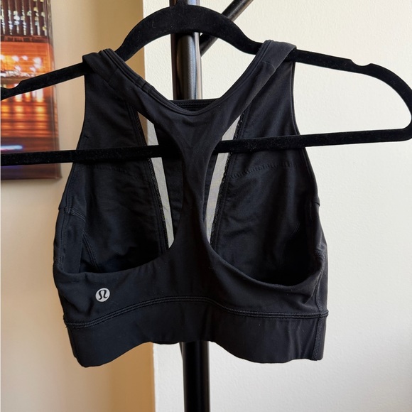 Lululemon Mesh High-Neck Longline Bra - Picture 2 of 5